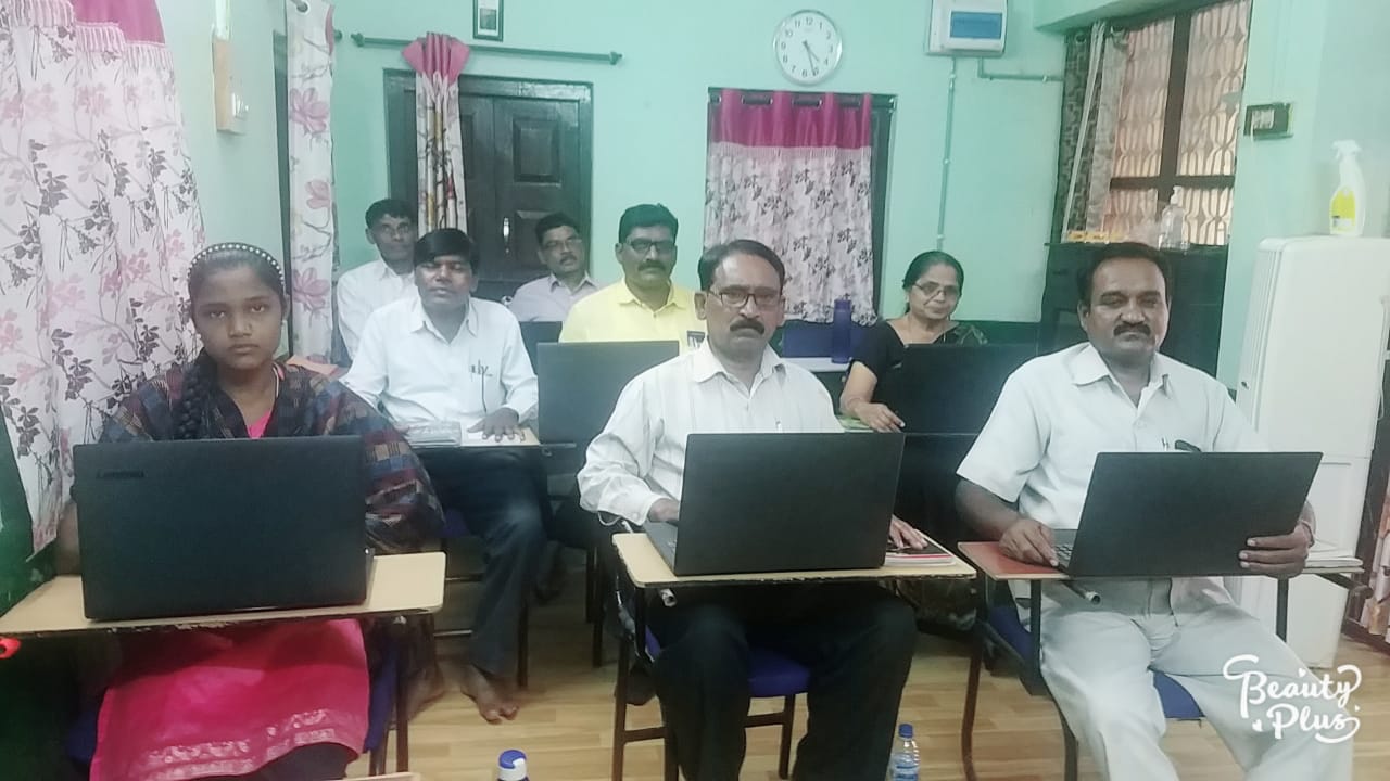 BTCP Students learning Basic Computer